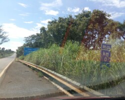 KM 0 da BR251 GO encerra o trecho entre as divisas DF/GO e GO/MG sentido Unaí