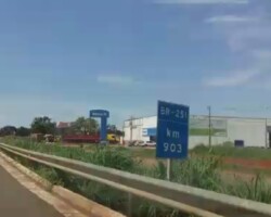 Espaço Urbano da cidade de Unaí - MG KM 903 da BR 251-MG